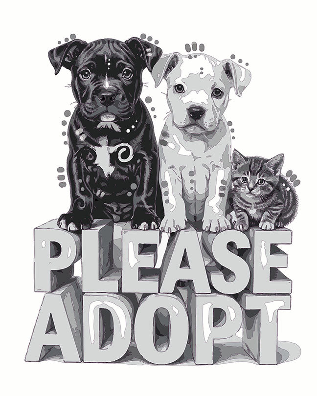 The Adopt Sitters Mini Print (Ltd. Edition) (121925)