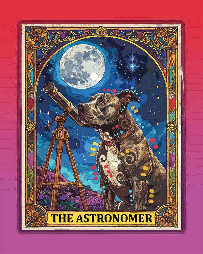 The Astronomer Tarot Mini Print (Ltd. Edition) (082426)