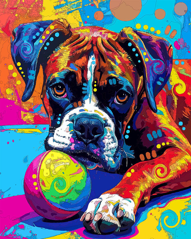 The Baby Ball Boxer Mini Print (Ltd. Edition) (080125)