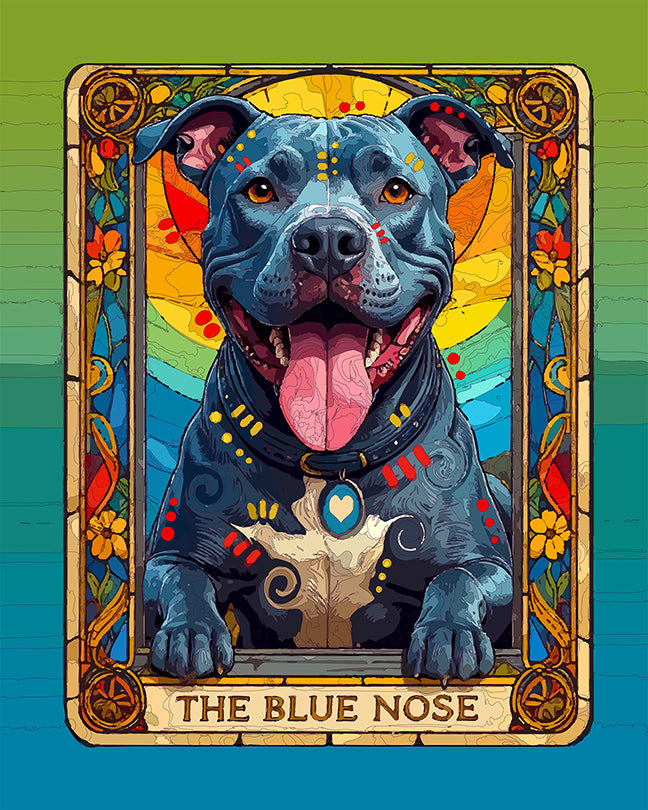 The Blue Nose Tarot Mini Print (Ltd. Edition) (052226)
