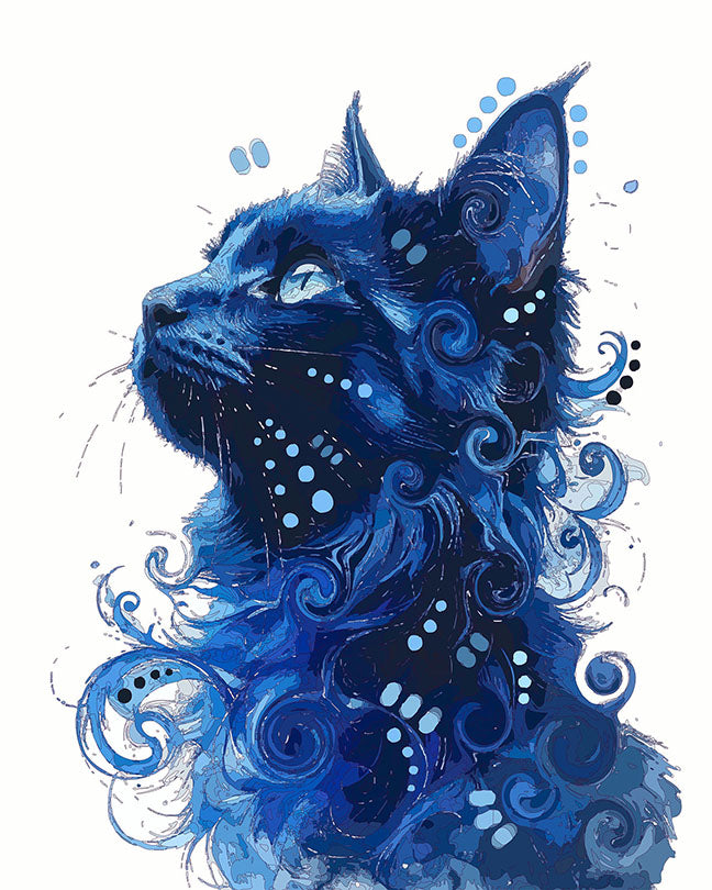 The Blueveau Cat Mini Print (Ltd. Edition) (111725)