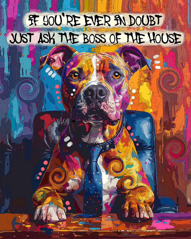 The Boss Of The House Mini Print (Ltd. Edition) (061626)
