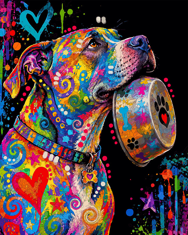 The Bowl Fetcher Mini Print (Ltd. Edition) (092326)
