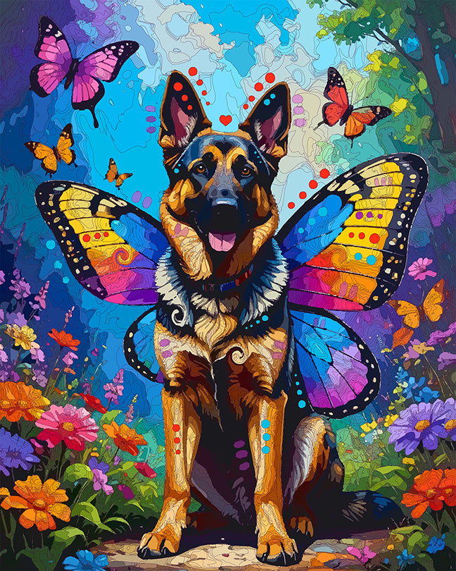 The Butterfly GSD Mini Print (Ltd. Edition) (090125)