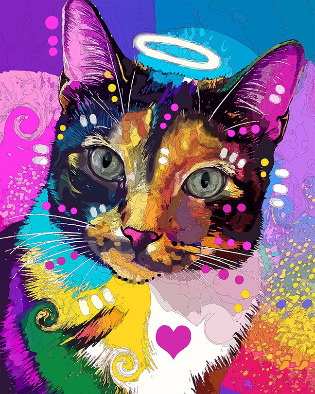 The Calico Angel Mini Print (Ltd. Edition) (070126)