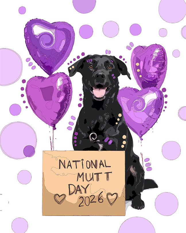 The Celebration Mutt Day Mini Print (Ltd. Edition) (073126)