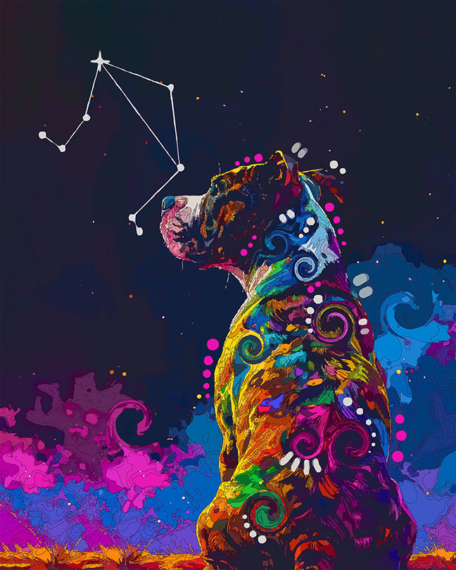 The Constellation SERIES Libra Pit Mini Print (Ltd. Edition) (091426)