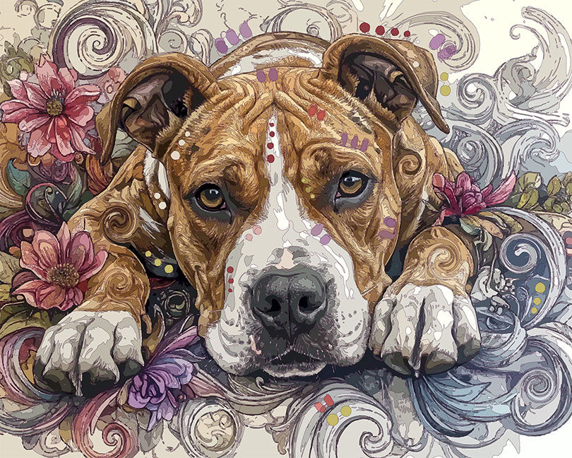 The Cool Down Staffy Mini Print (Ltd. Edition) (111925)