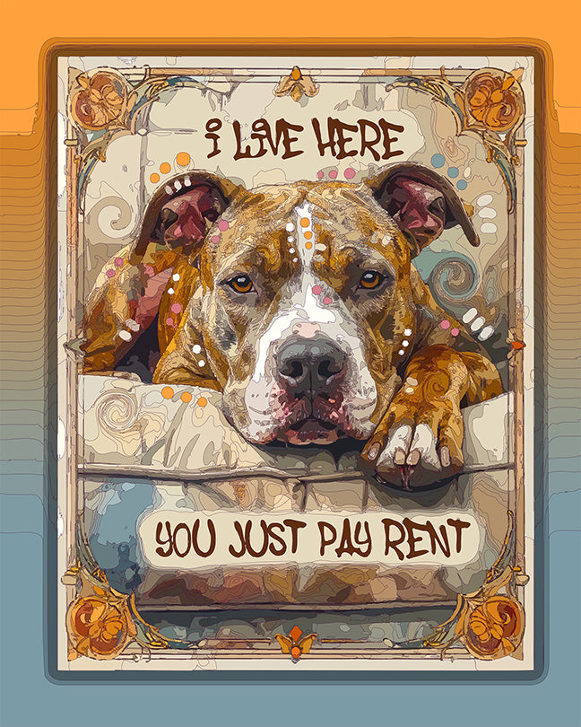 The Couch Squatter Mini Print (Ltd. Edition) (070926)