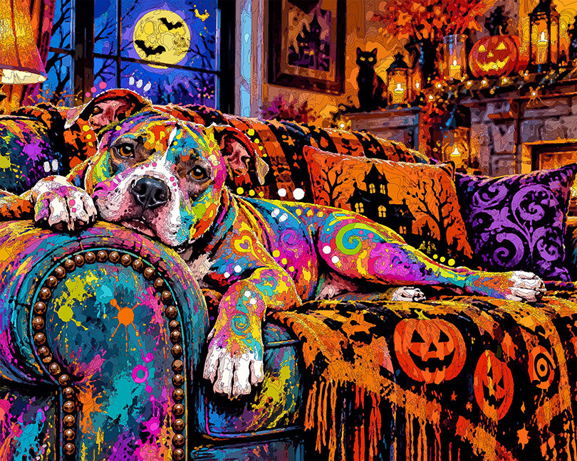 The Cozy Halloween Pit Mini Print (Ltd. Edition) (100126)