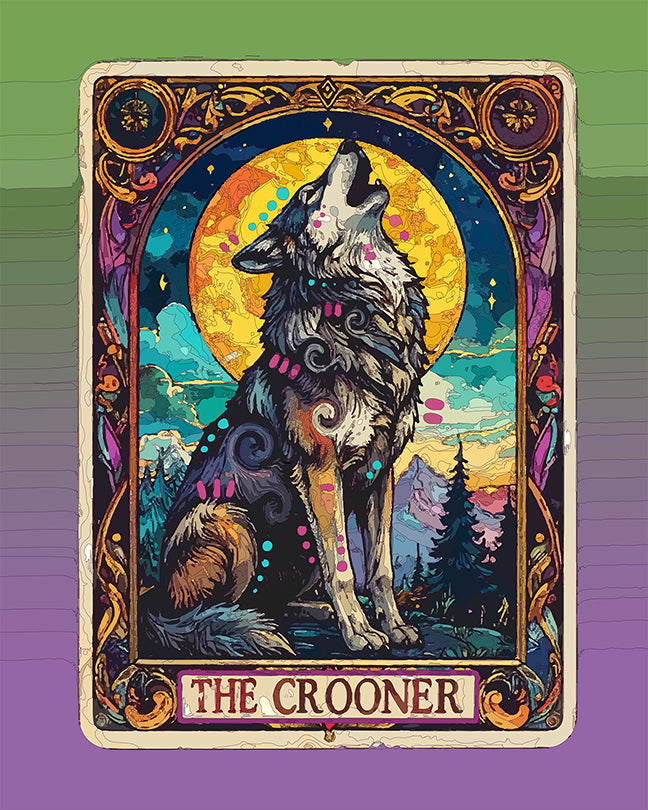 The Crooner Tarot Mini Print (Ltd. Edition) (060326)