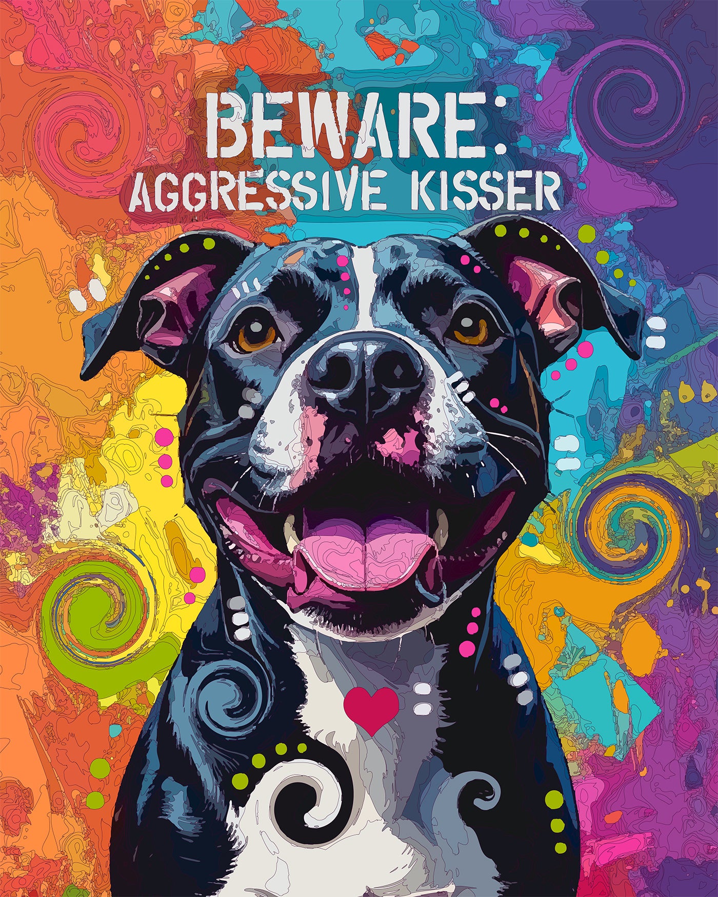 The Dangerous Kisser Mini Print (Ltd. Edition) (061526)