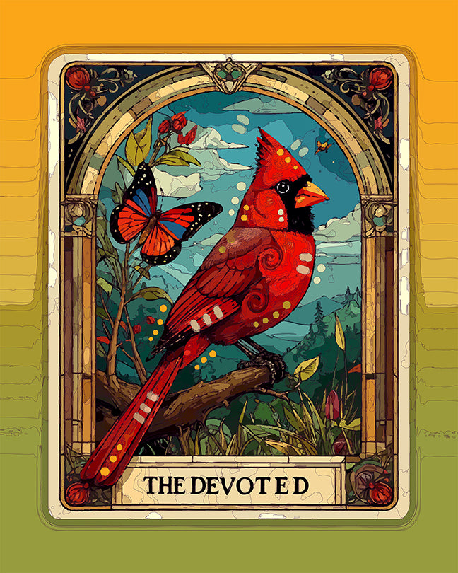 The Devoted Tarot Mini Print (Ltd. Edition) (062626)