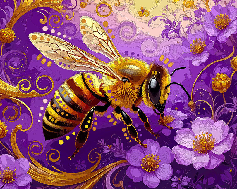 The Dramatic Bee Mini Print (Ltd. Edition) (111125)