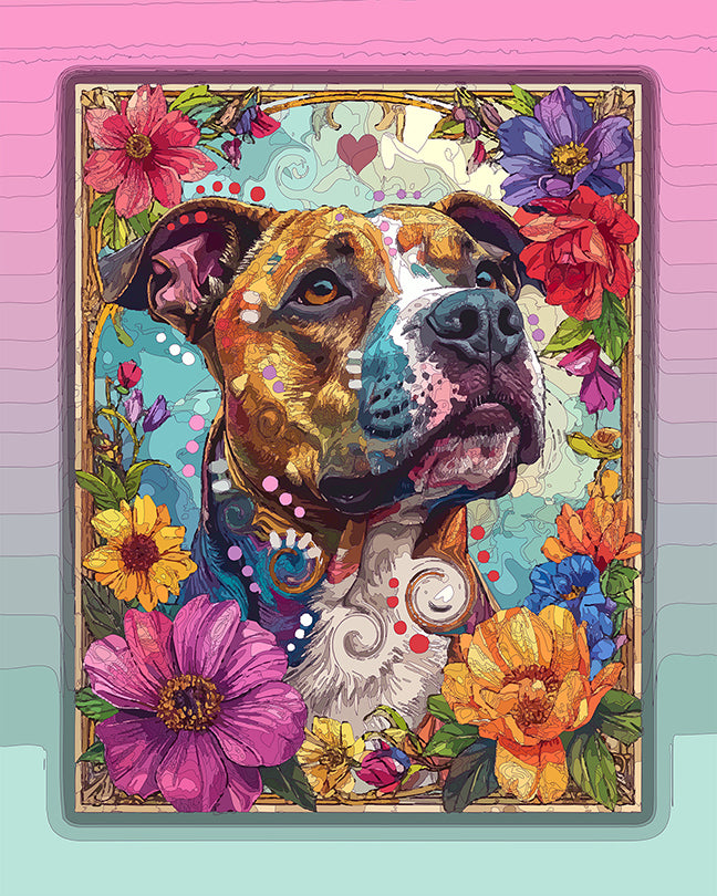 The Dream Sequence Pittie Mini Print (Ltd. Edition) (071026)