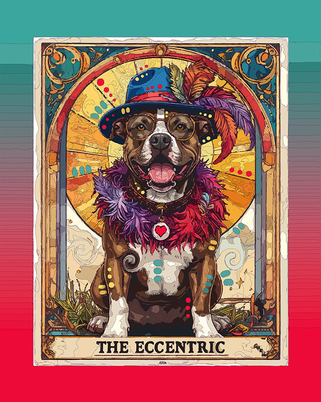 The Eccentric Tarot Mini Print (Ltd. Edition) (060226)