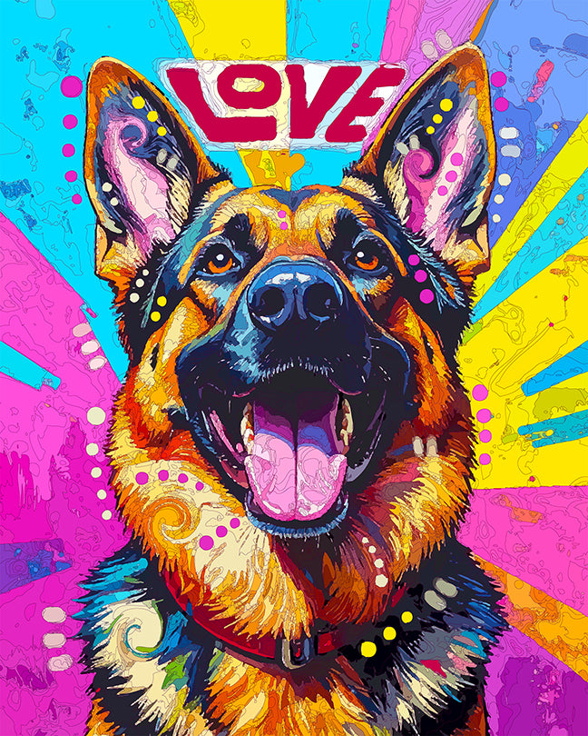 The Enlightened Love Shep Mini Print (Ltd. Edition) (080525)