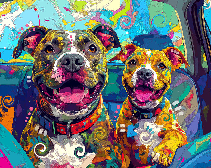 The Excited Passengers Mini Print (Ltd. Edition) (103125)