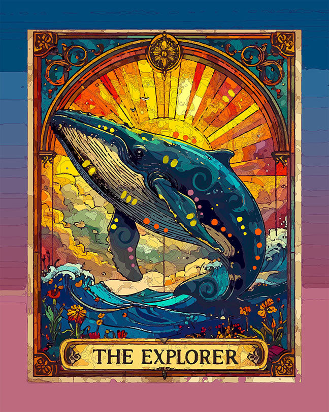 The Explorer Tarot Mini Print (Ltd. Edition) (022326)