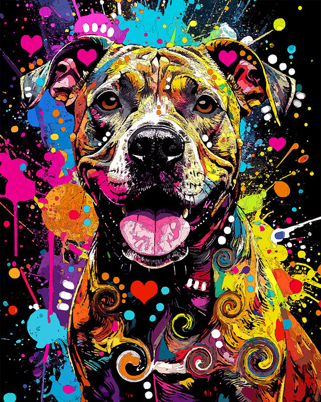 The Explosive Love Pittie Mini Print (Ltd. Edition) (072126)