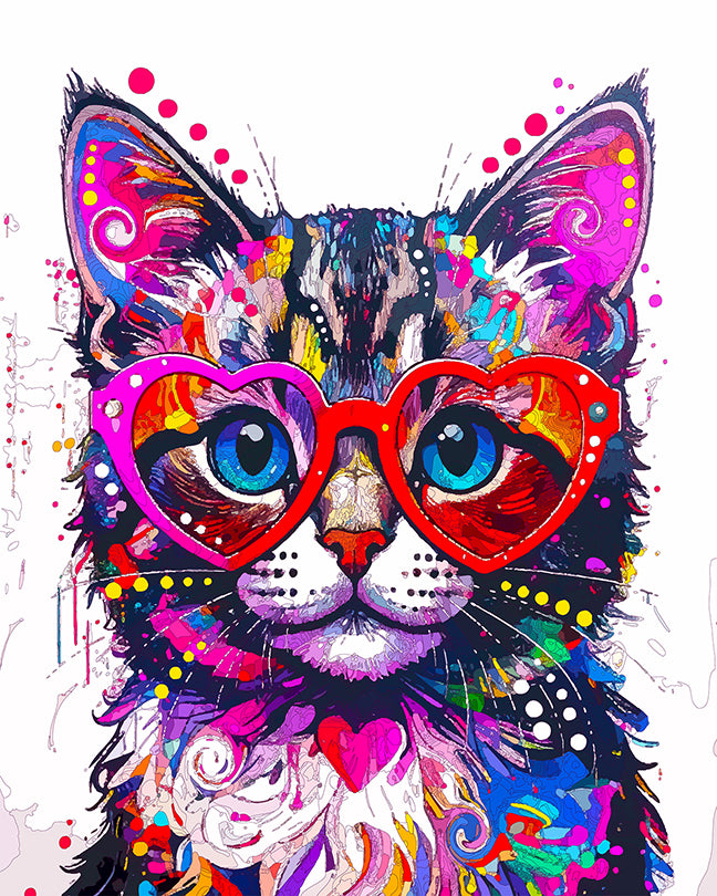 The Eyes For Love Kitten Mini Print (Ltd. Edition) (080725)