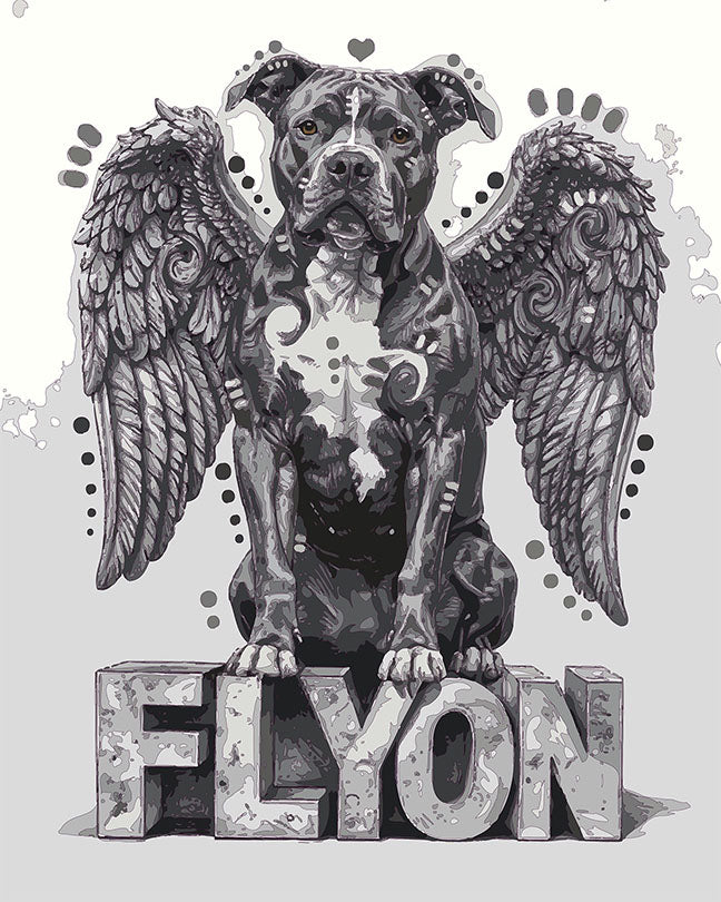 The FlyOn Angel Pit Mini Print (Ltd. Edition) (021126)