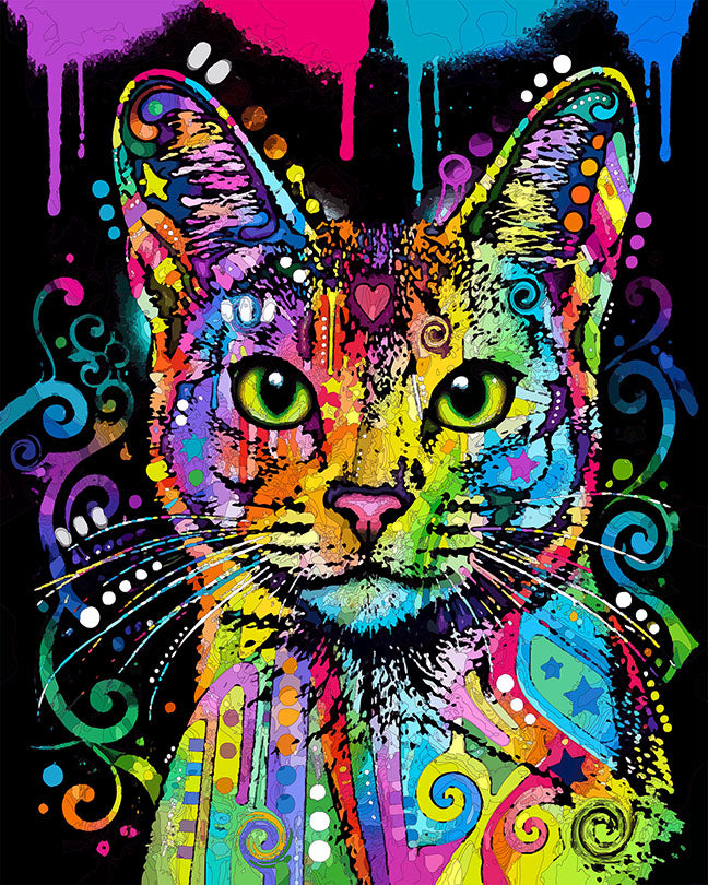 The Focused Abyssinian Mini Print (Ltd. Edition) (102826)