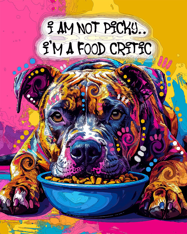 The Food Critic Mini Print (Ltd. Edition) (062326)