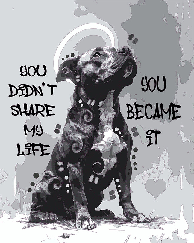 The For Life Pittie Mini Print (Ltd. Edition) (060826)
