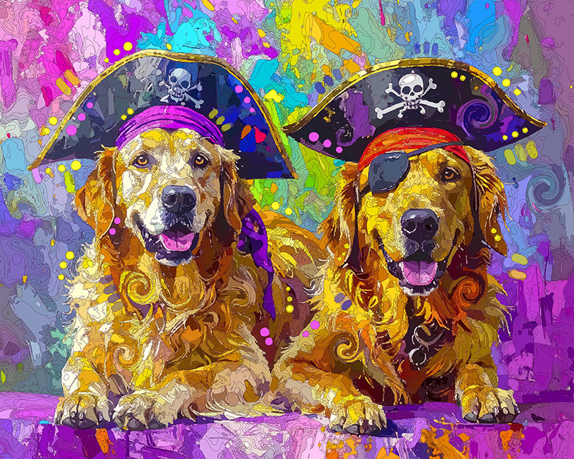 The Golden Pirates Mini Print (Ltd. Edition) (101425)