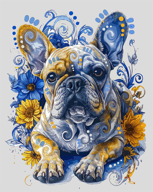 The Grand French Bulldog Mini Print (Ltd. Edition) (111225)