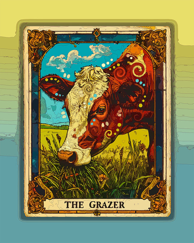 The Grazer Tarot Mini Print (Ltd. Edition) (072326)