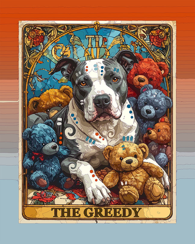 The Greedy Tarot Mini Print (Ltd. Edition) (061626)