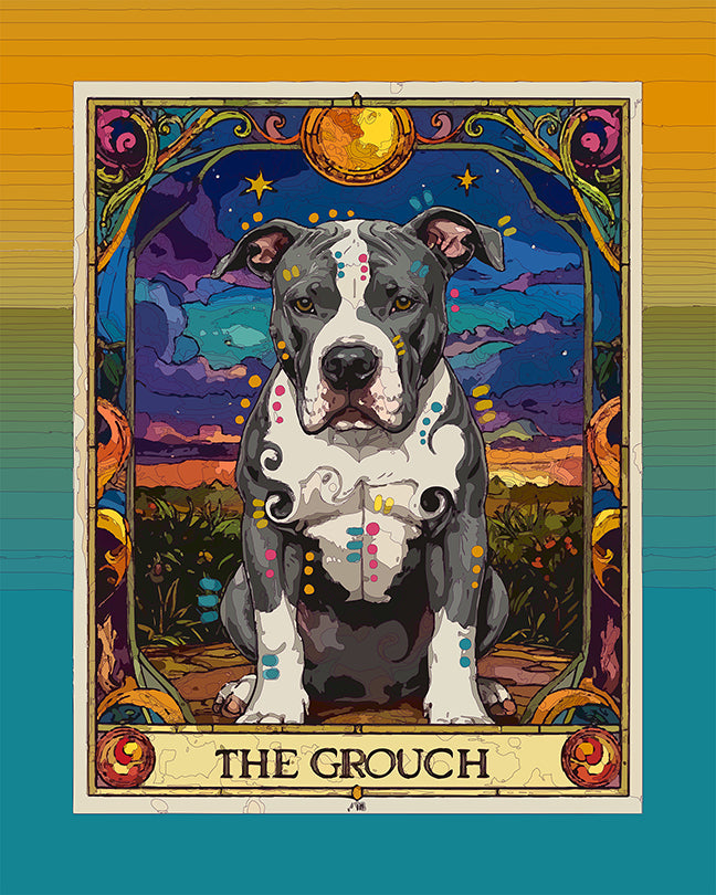 The Grouch Tarot Mini Print (Ltd. Edition) (062226)