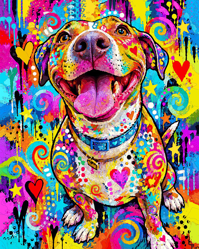 The Happiness DR Pittie Mini Print (Ltd. Edition) (101526)