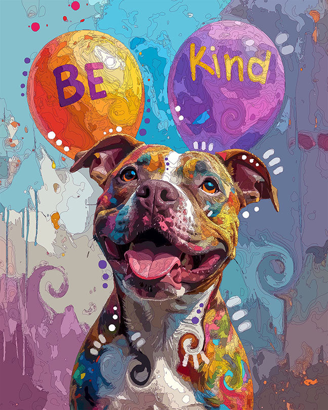 The Happy Be Kind Balloon Pit Mini Print (Ltd. Edition) (021926)