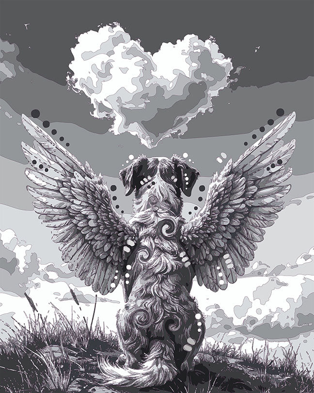 The Heart Cloud Angel Mini Print (Ltd. Edition) (042826)