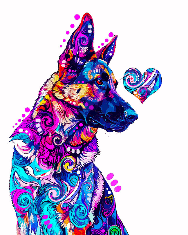 The Heart Seek Shepherd Mini Print (Ltd. Edition) (100825)