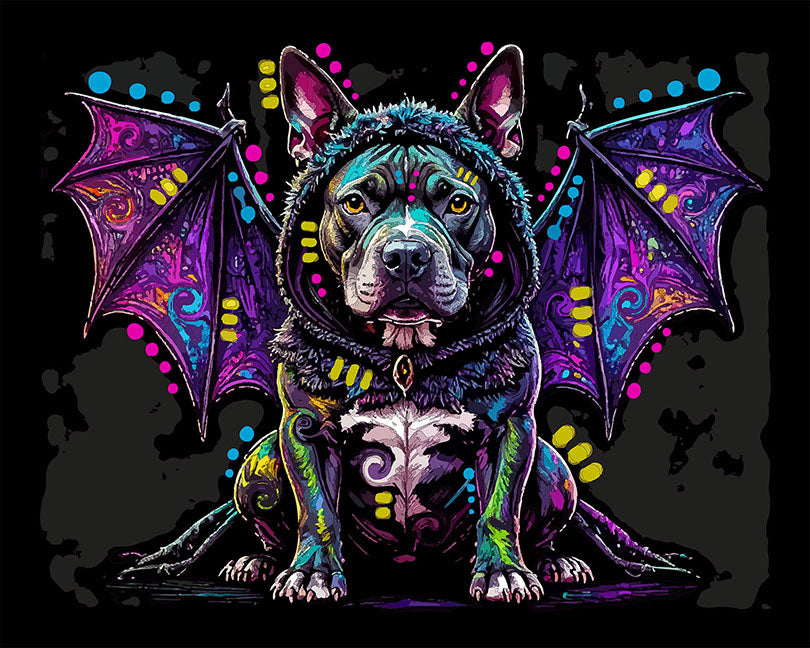The Incredible Bat Pittie Mini Print (Ltd. Edition) (041026)