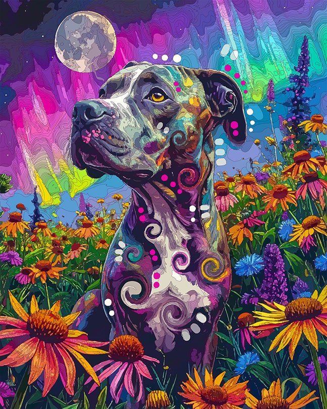 The Late Summer Aurora Pittie Mini Print (Ltd. Edition) (082626)