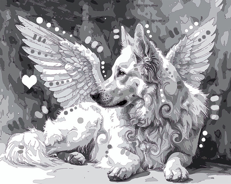 The Light Of Love Angel Mini Print (Ltd. Edition) (011926)