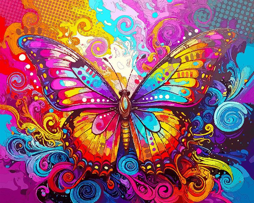 The Loaded Dream Butterfly Mini Print (Ltd. Edition) (091025)