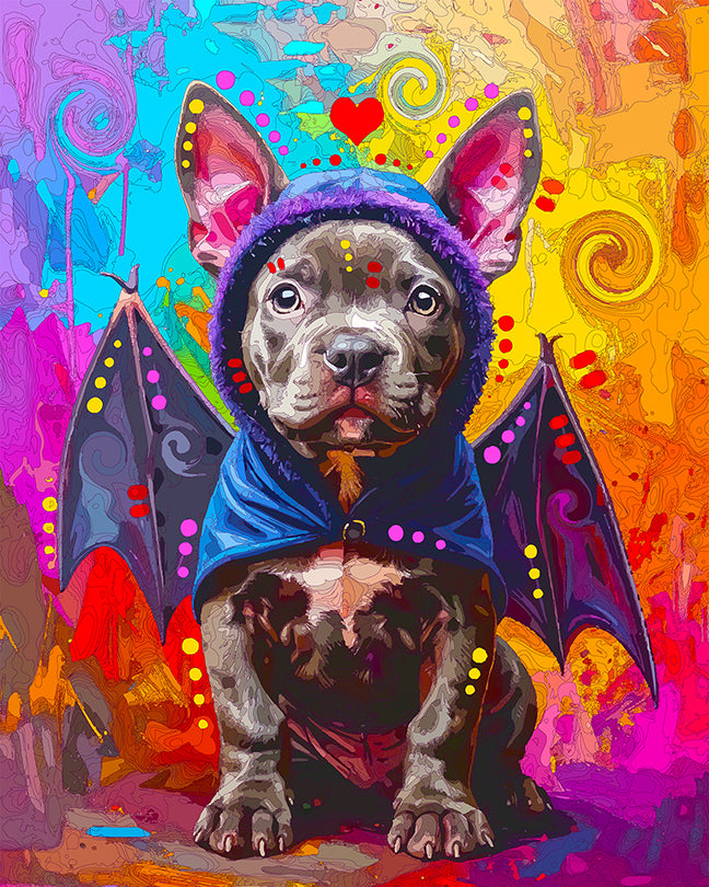 The Love Bat Pup Mini Print (Ltd. Edition) (100225)