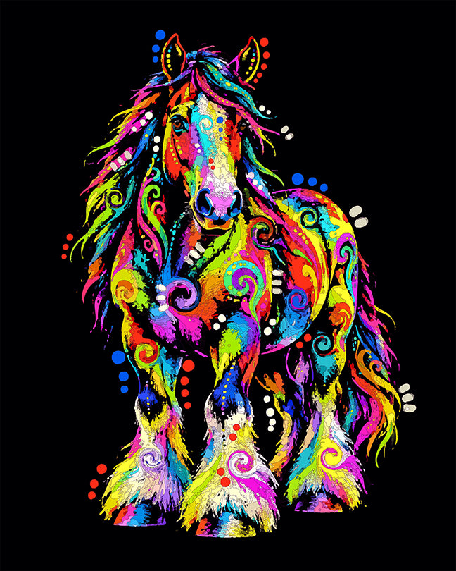 The Magic Clydesdale Mini Print (Ltd. Edition) (092526)