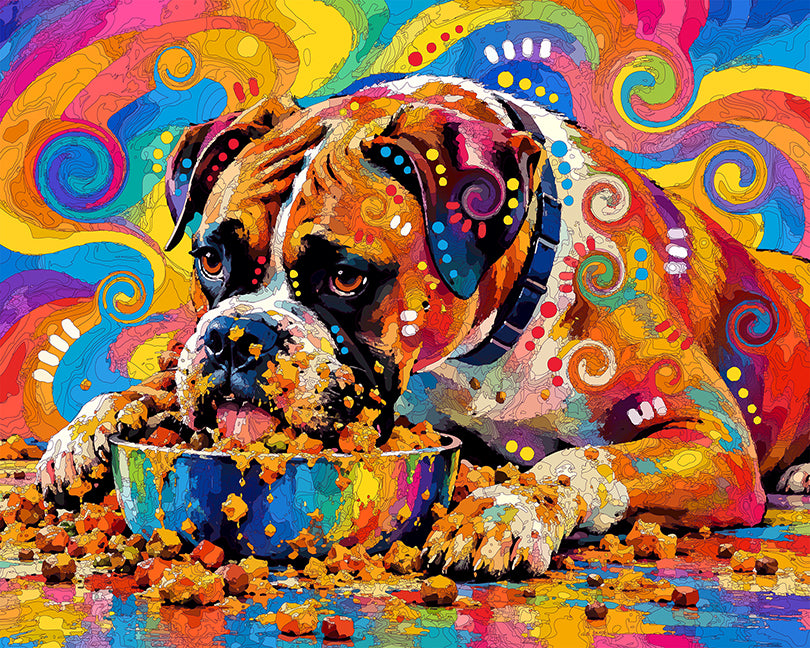 The Messy Feast Boxer Mini Print (Ltd. Edition) (102326)