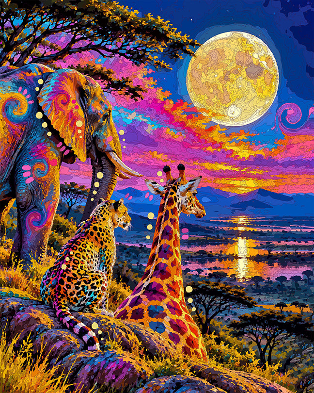 The Moonlight Companions Mini Print (Ltd. Edition) (091526)