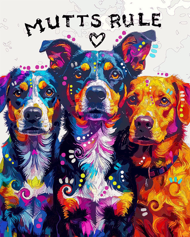 The Mutts Rule Mini Print (Ltd. Edition) (080125)