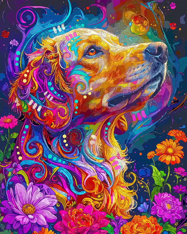 The Mystical Retriever Mini Print (Ltd. Edition) (101025)