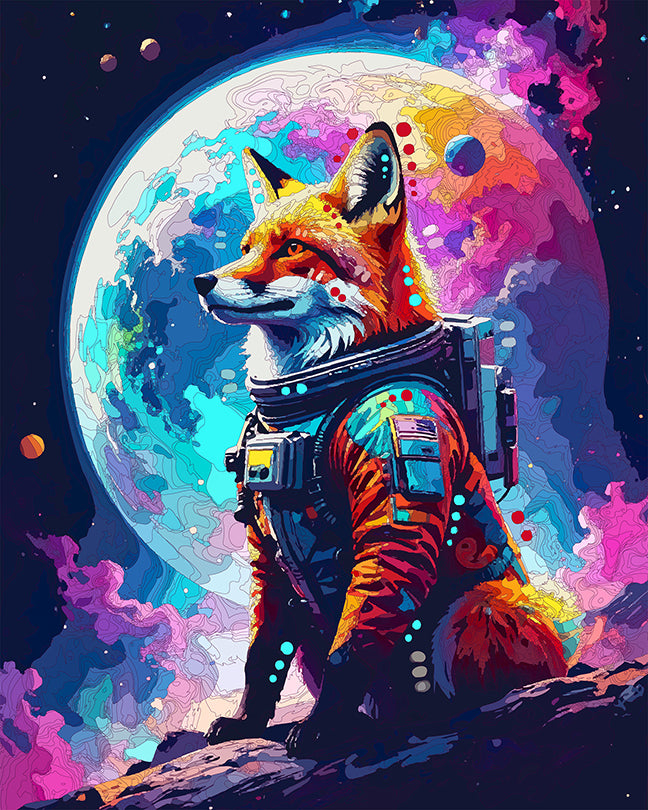 The NASA Fox Mini Print (Ltd. Edition) (081425)