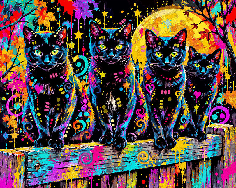 The National Black Cat Day Arrivals Mini Print (Ltd. Edition) (102726)